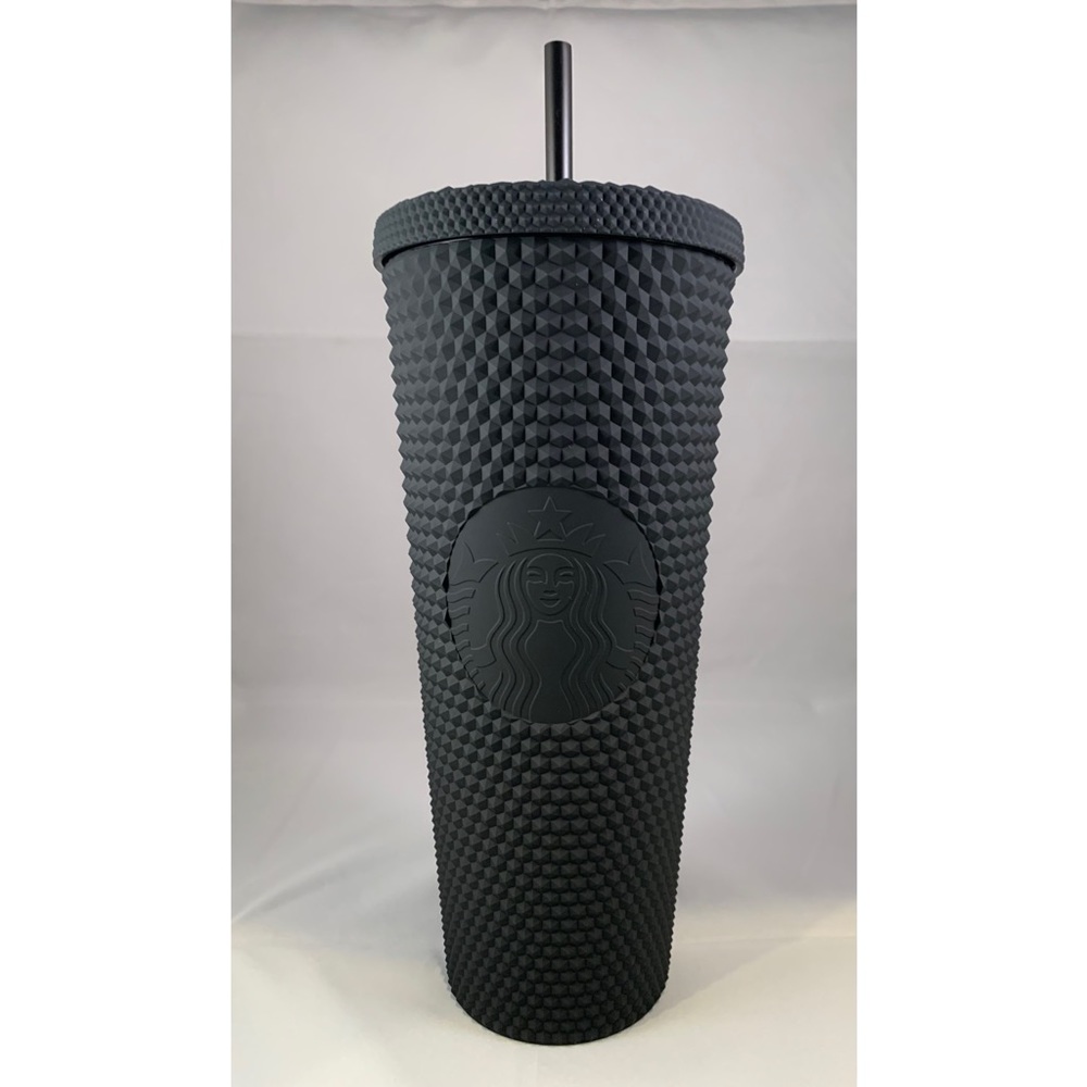 🖤 NEW Starbucks ⭐️ Matte Black Studded Tumbler 🖤